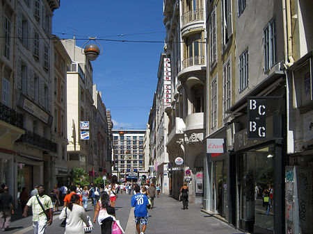 Einkaufsstraße in Marseille