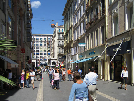 Foto Einkaufsstraße in Marseille