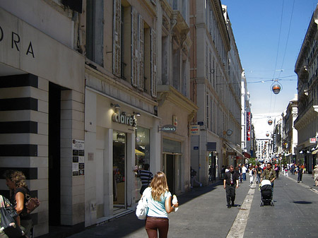 Einkaufsstraße in Marseille