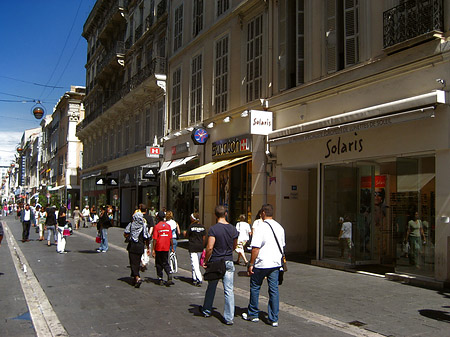 Foto Einkaufsstraße in Marseille - Marseille