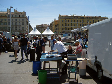 Foto Hafen von Marseille - Marseille